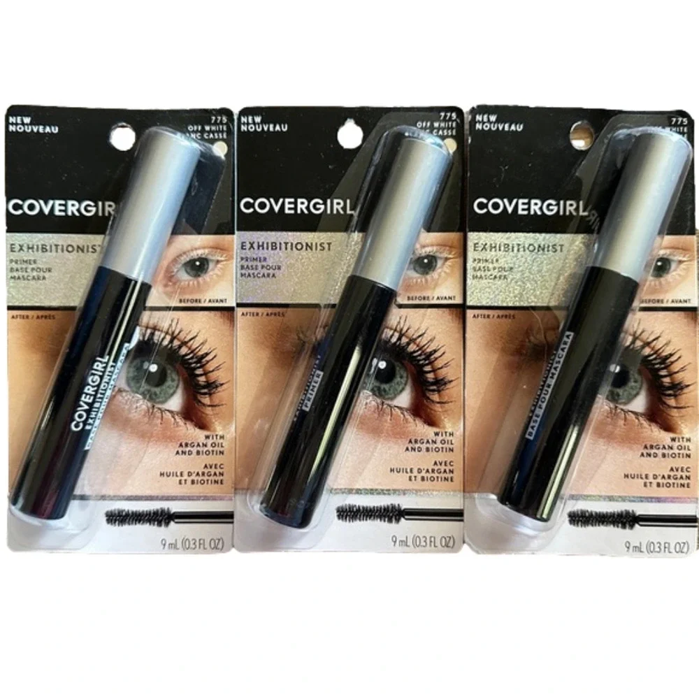New 3 Covergirl Exhibitionist‎ Primer Mascara Off White